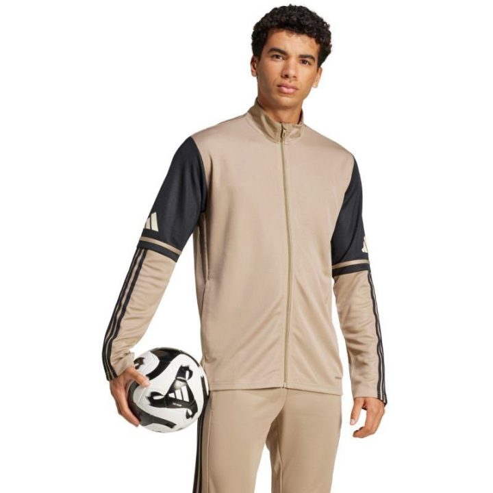 Vyriškas džemperis adidas Squadra 25 Training, smėlio ir juodas