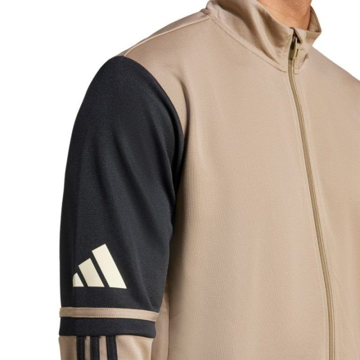 Vyriškas džemperis adidas Squadra 25 Training, smėlio ir juodas