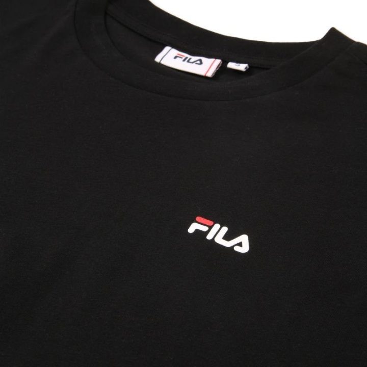 Moteriški marškinėliai su mažu logotipu Fila Lignano