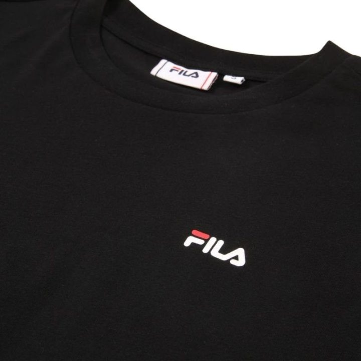 Moteriški marškinėliai su mažu logotipu Fila Lignano