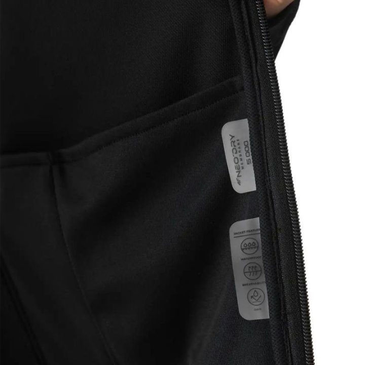 Vyriška softshell striukė 4F M324, juoda