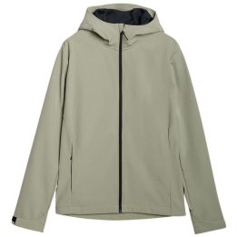 Vyriška softshell striukė 4F M324, alyvuogių