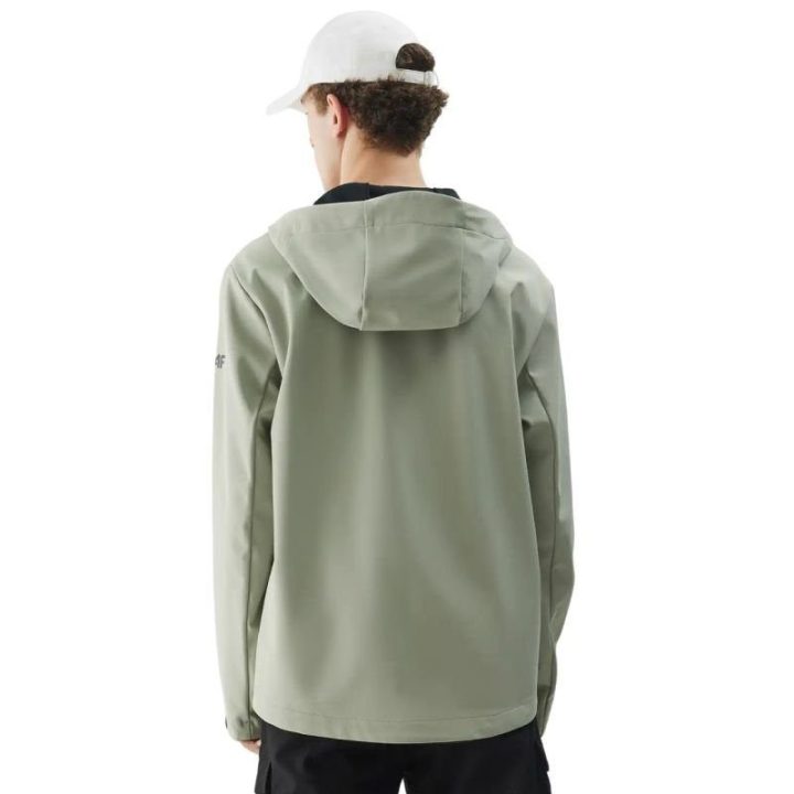 Vyriška softshell striukė 4F M324, alyvuogių