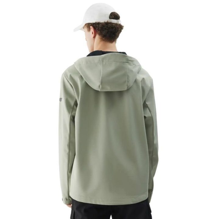 Vyriška softshell striukė 4F M324, alyvuogių