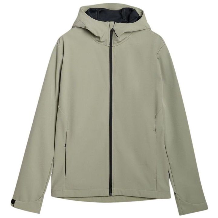 Vyriška softshell striukė 4F M324, alyvuogių