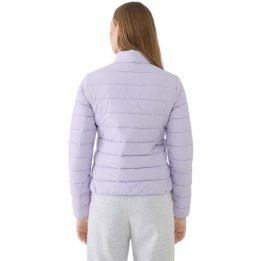 Moteriška dygsniuota striukė 4F F533, šviesiai violetinė