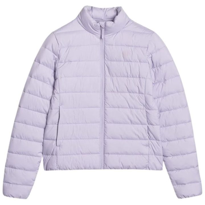 Moteriška dygsniuota striukė 4F F533, šviesiai violetinė
