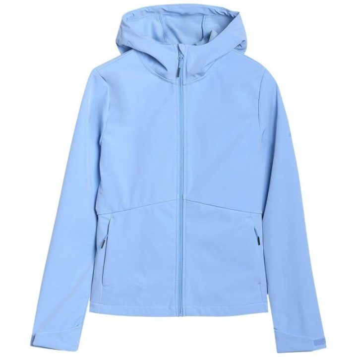 Moteriška softshell striukė 4F F320, mėlyna