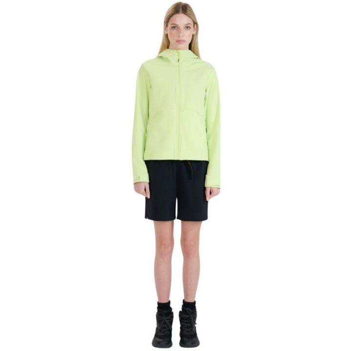 Moteriška softshell striukė su NeoDry 4F F320, sodriai žalia
