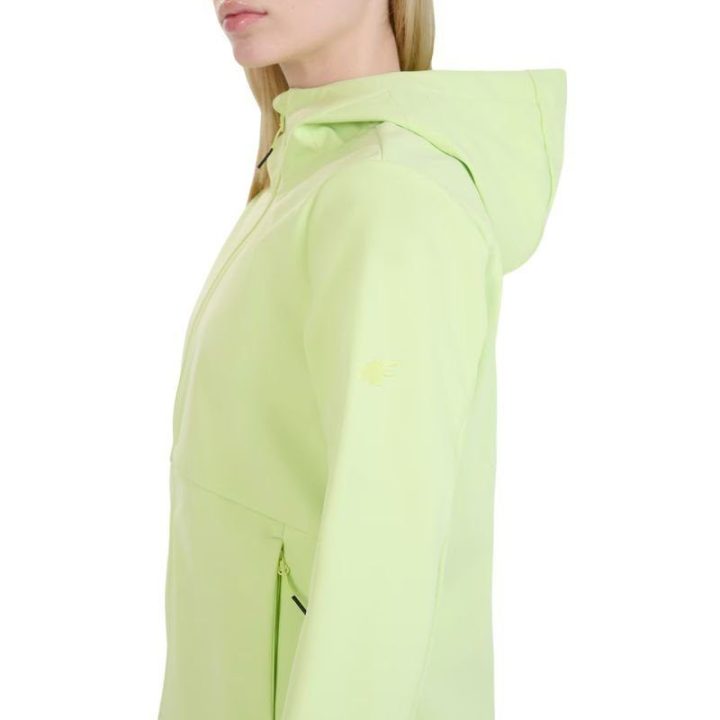 Moteriška softshell striukė su NeoDry 4F F320, sodriai žalia