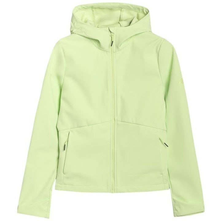 Moteriška softshell striukė su NeoDry 4F F320, sodriai žalia