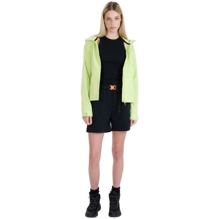 Moteriška softshell striukė su NeoDry 4F F320, sodriai žalia