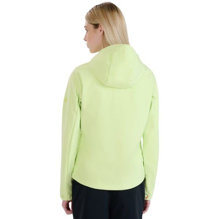 Moteriška softshell striukė su NeoDry 4F F320, sodriai žalia