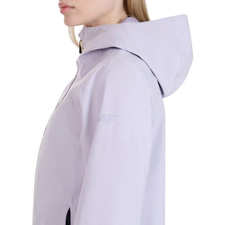 Moteriška techninė striukė 4F F702, šviesiai violetinė
