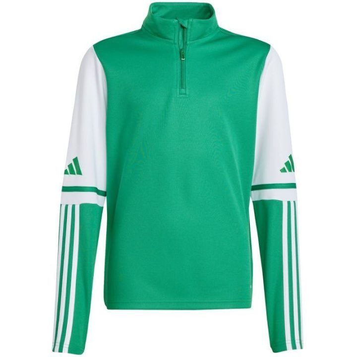 Vaikiškas treniruočių džemperis adidas Squadra 25, žalias ir baltas