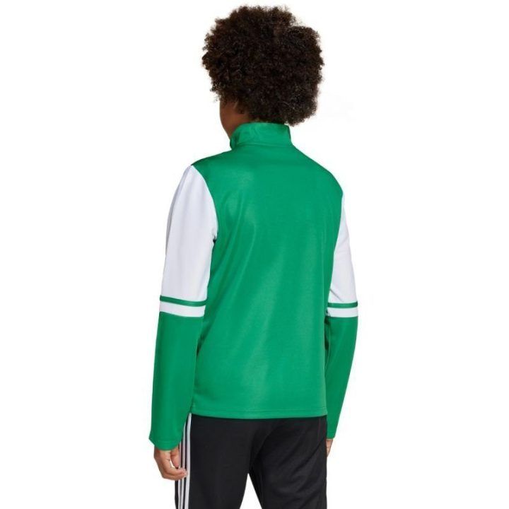 Vaikiškas treniruočių džemperis adidas Squadra 25, žalias ir baltas