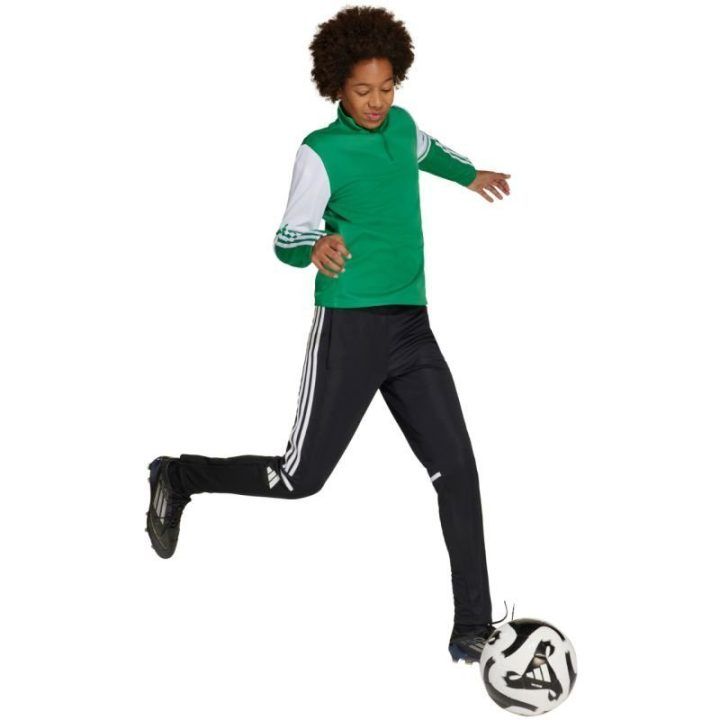 Vaikiškas treniruočių džemperis adidas Squadra 25, žalias ir baltas