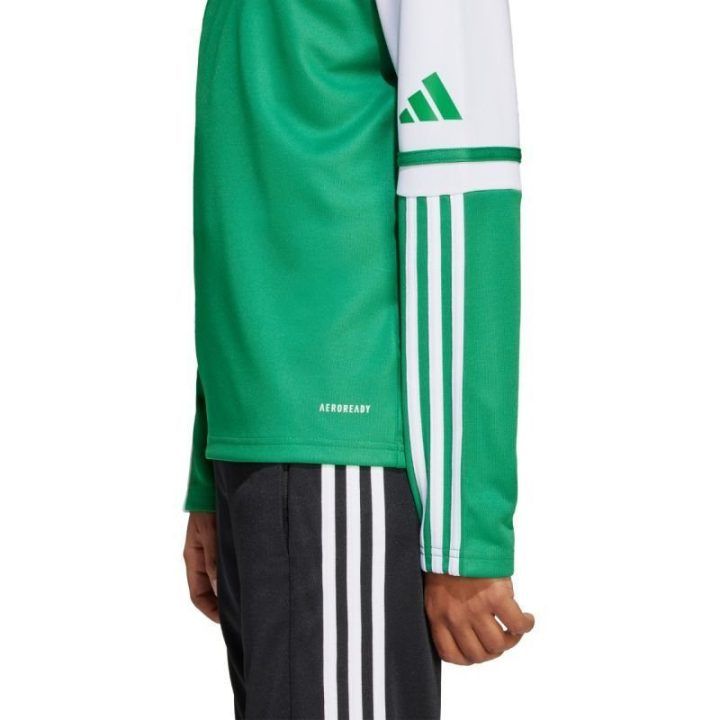 Vaikiškas treniruočių džemperis adidas Squadra 25, žalias ir baltas