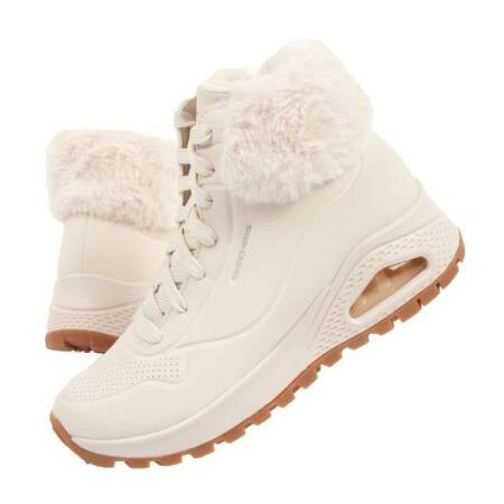 Moteriški sportiniai batai Skechers Uno Rugged, smėlio