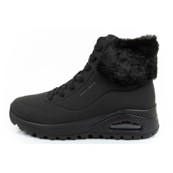 Moteriški sportiniai batai Skechers Uno Rugged, juodi
