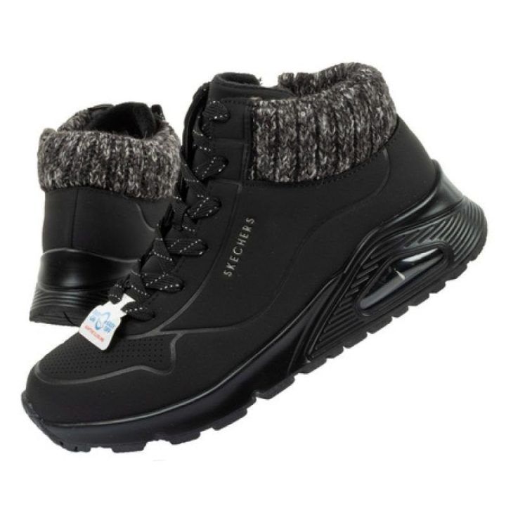 Moteriški sportiniai batai Skechers Uno Rugged, juodi