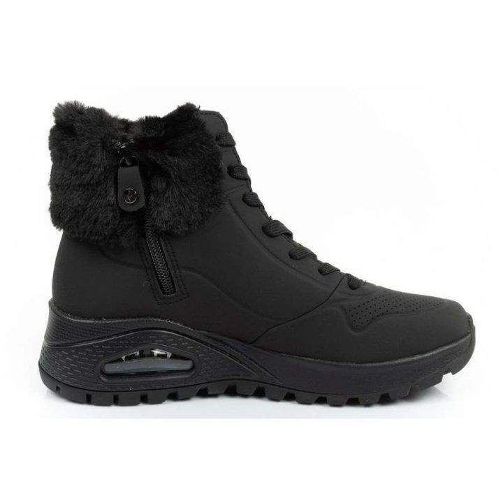 Moteriški sportiniai batai Skechers Uno Rugged, juodi