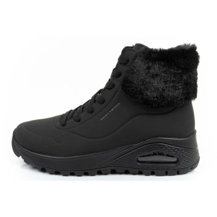 Moteriški sportiniai batai Skechers Uno Rugged, juodi