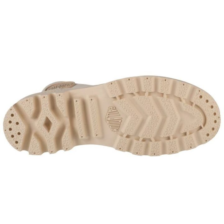 Moteriški auliniai batai iš nubuko Palladium Pampa Hi Zip WL, smėlio