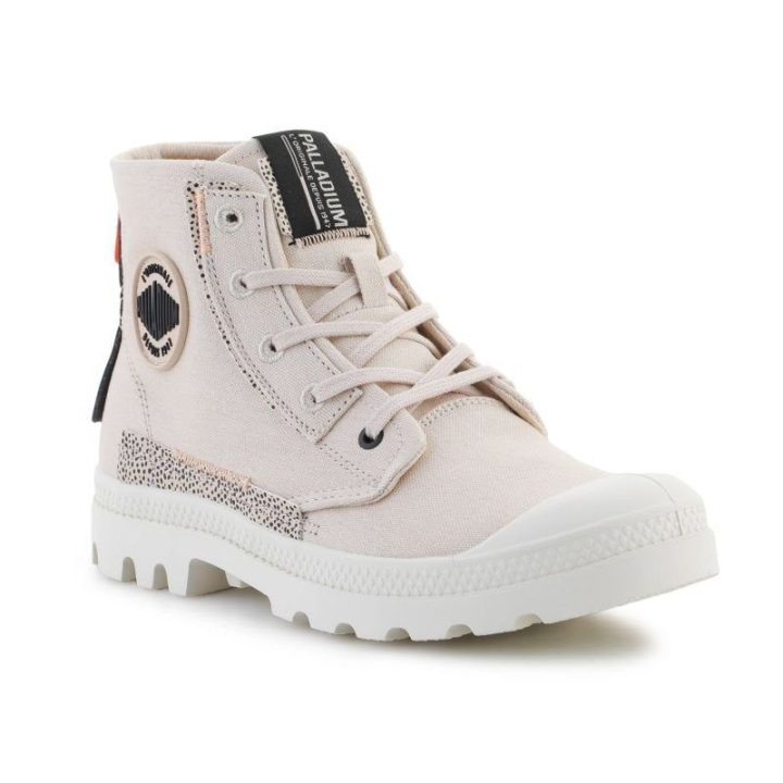 Moteriški laisvalaikio batai Palladium Pampa Underlayer, smėlio