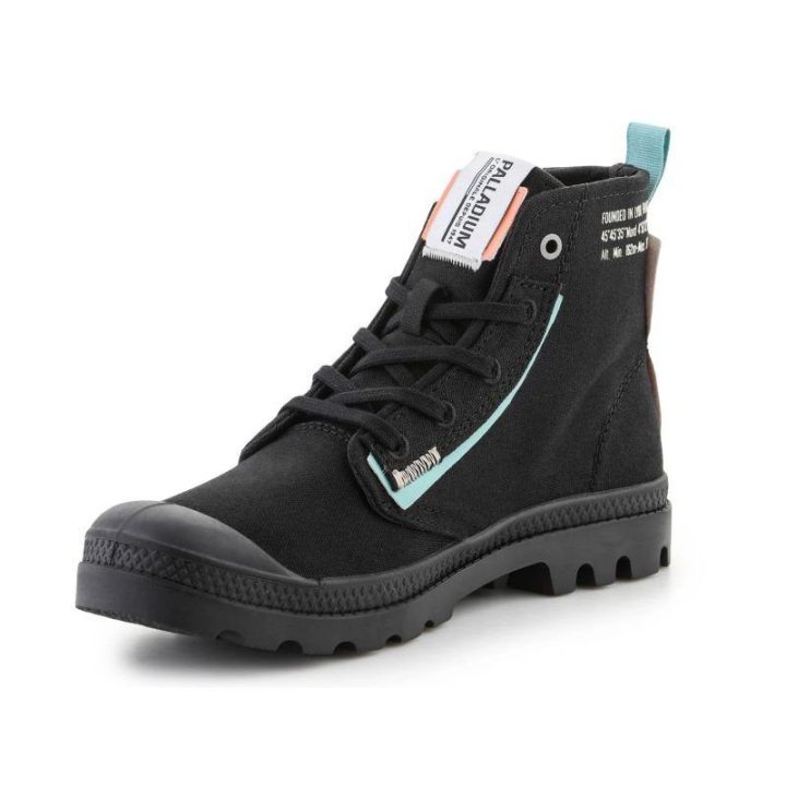 Moteriški laisvalaikio batai Palladium Pampa Underlayer, juodi