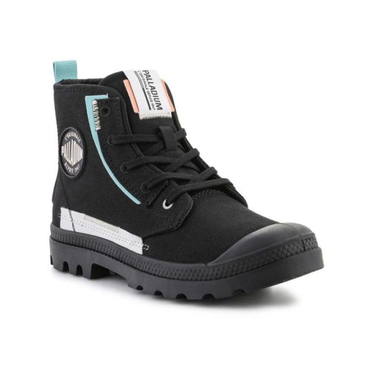 Moteriški laisvalaikio batai Palladium Pampa Underlayer, juodi