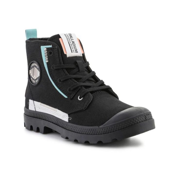 Moteriški laisvalaikio batai Palladium Pampa Underlayer, juodi