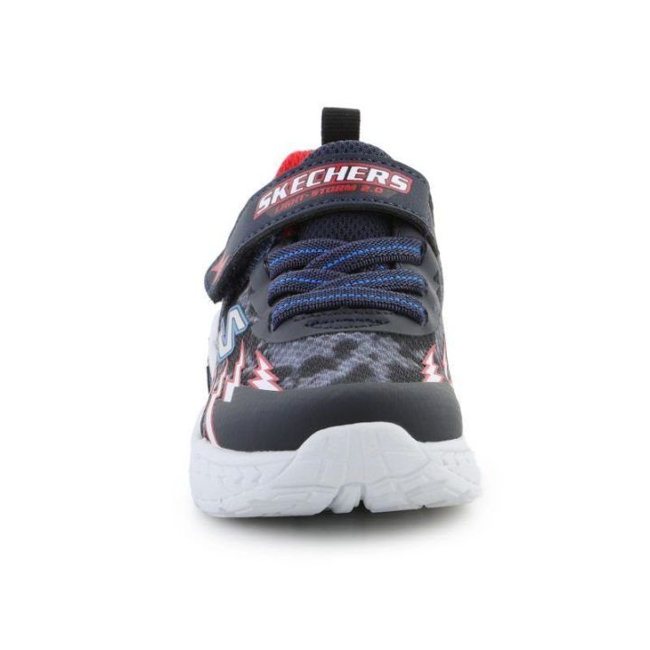 Vaikiški LED batai Skechers S-Light Storm 2.0, tamsiai mėlyni ir raudoni
