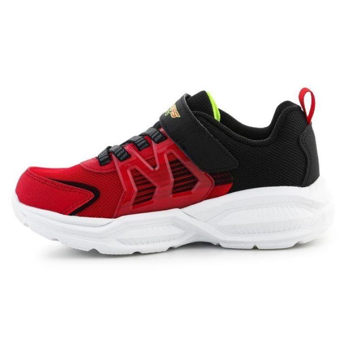 Vaikiški sportbačiai Skechers Prisma Trons, raudoni ir juodi