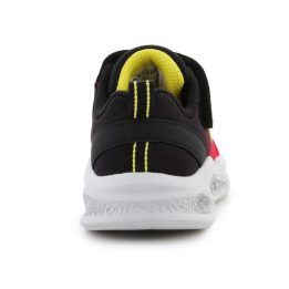 Vaikiški sportbačiai su LED Skechers S-Lights, raudoni ir juodi