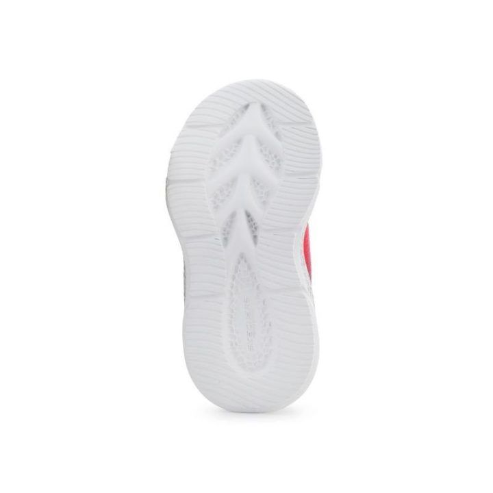 Vaikiški sportbačiai su LED Skechers S-Lights, raudoni ir juodi