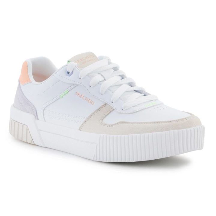 Moteriški laisvalaikio batai Skechers Jade, balti ir įvairiaspalviai