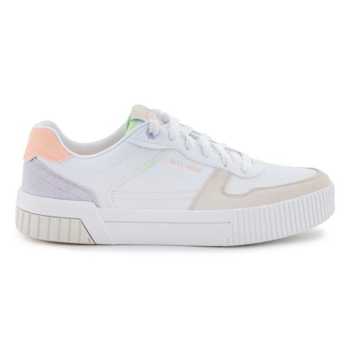 Moteriški laisvalaikio batai Skechers Jade, balti ir įvairiaspalviai