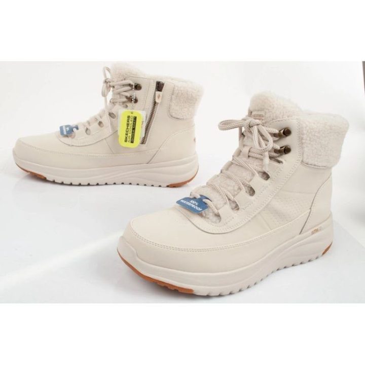 Moteriški žieminiai aulinukai Skechers On-The-Go, smėlio