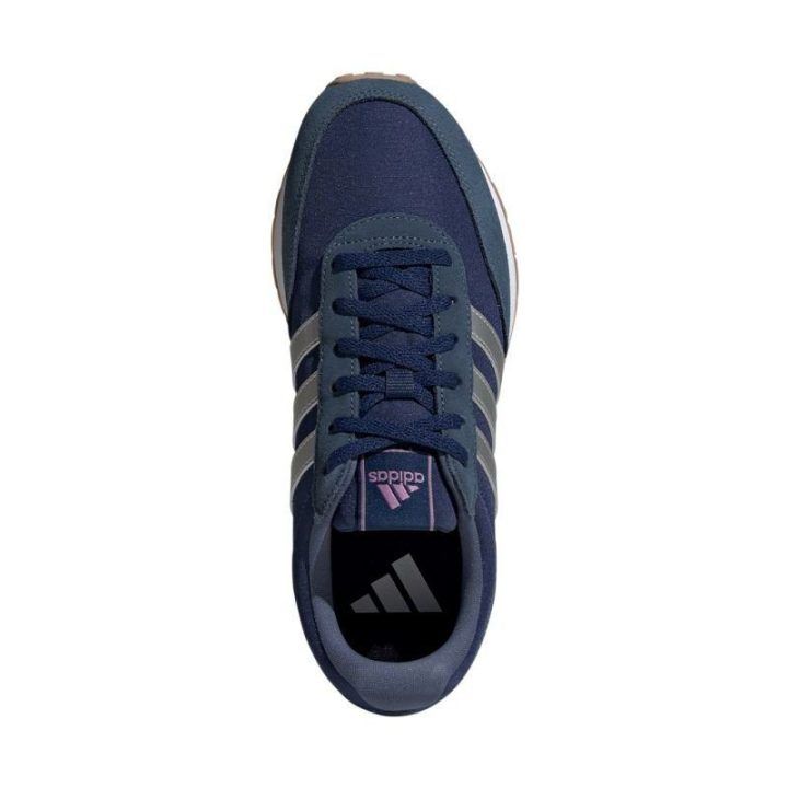 Moteriški suvarstomi sportbačiai adidas Run 60s 3.0, tamsiai mėlyni