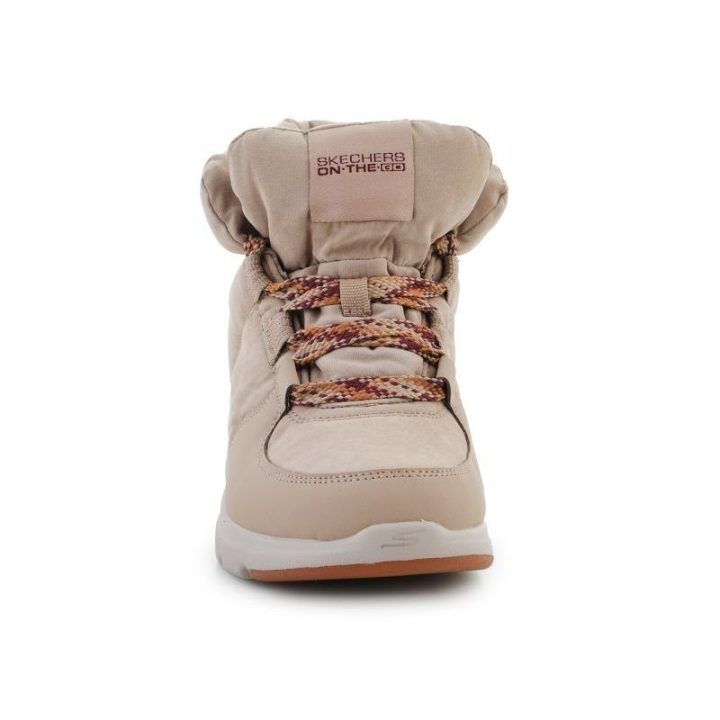 Moteriški žieminiai batai Skechers Glacial Ultra - Trend Up, šviesiai rudi