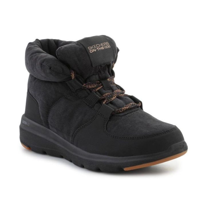 Moteriški žieminiai batai Skechers Glacial Ultra - Trend Up, juodi