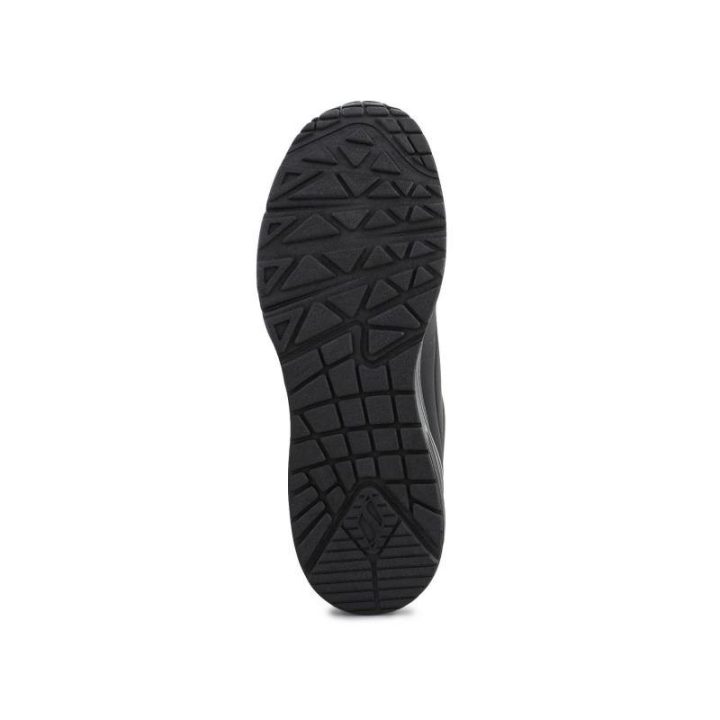 Moteriški sportbačiai Skechers Uno Wedge-Hi Steps, juodi