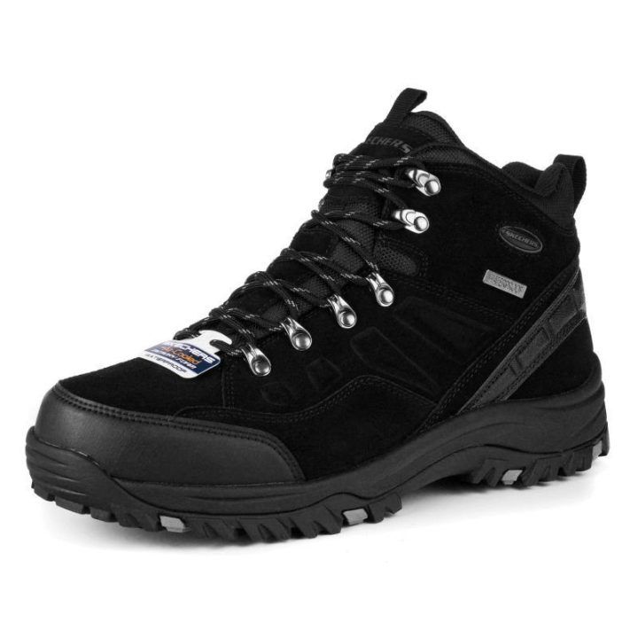 Vyriški vandeniui atsparūs batai Skechers Relment Pelmo, juodi