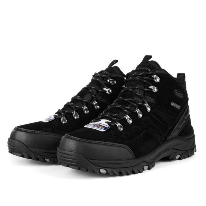 Vyriški vandeniui atsparūs batai Skechers Relment Pelmo, juodi