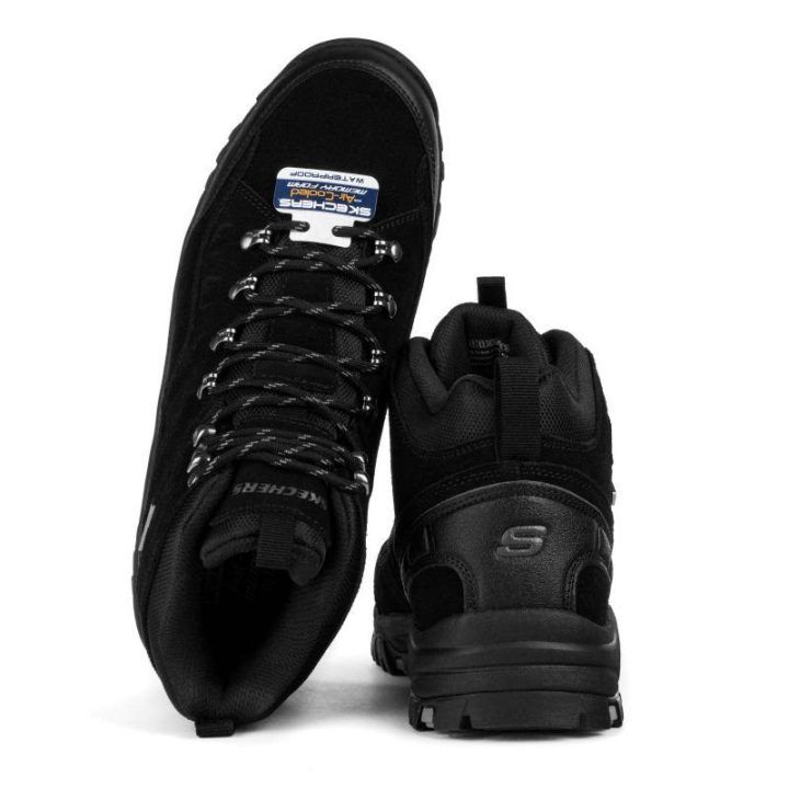 Vyriški vandeniui atsparūs batai Skechers Relment Pelmo, juodi