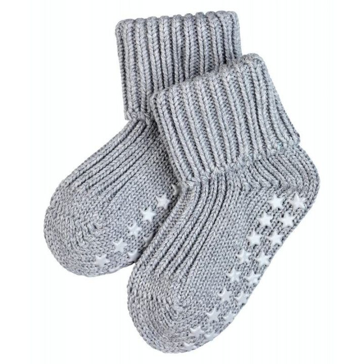 Kūdikių kojinės su neslystančiais iškilimais Falke Cotton Catspads