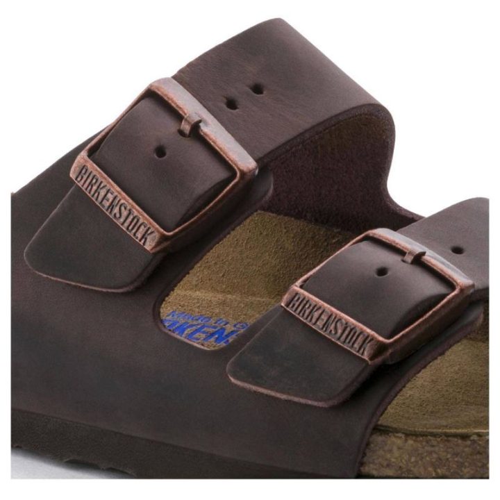 Moteriškos šlepetės Birkenstock Arizona Soft Footbed, siauros