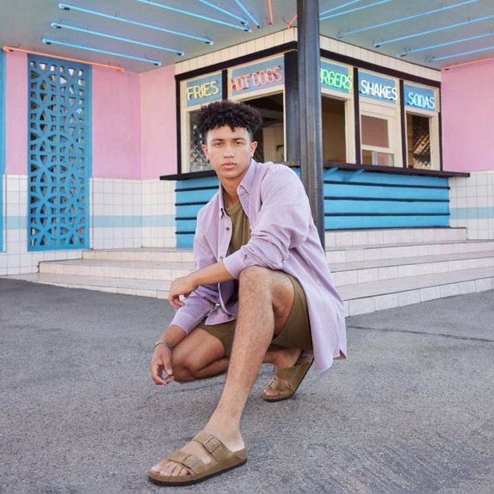 Uniseks šlepetės Birkenstock Arizona Soft Footbed, tabako rudos