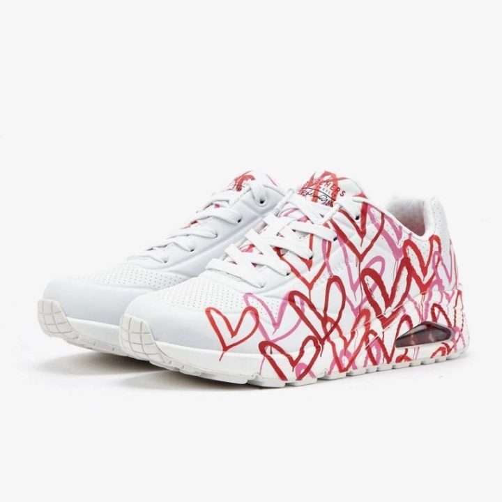 Moteriški sportbačiai Skechers X Jgoldcrown Uno-Spread The Love